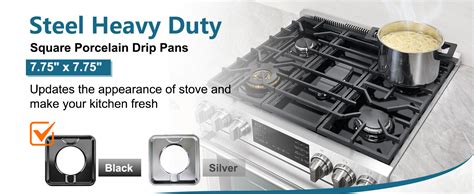 can you paint gas stove drip pans